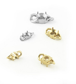 Konektory s rivoli lůžkem z nerez oceli 6-10mm - 1Ks