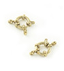 Ring Clasp 304 with beads 10-18mm - 1Pc